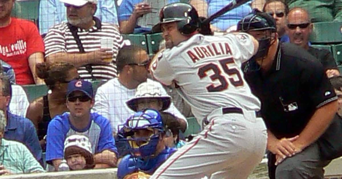 20 Players Who Shared a Dugout with Barry Bonds 14 Rich Aurilia