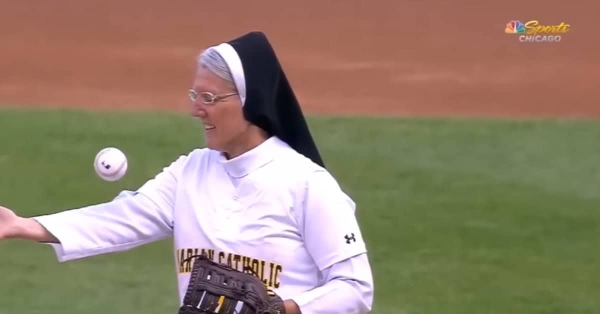 Celebrity First Pitches: The Glorious, the Embarrassing, the Unforgettable 3 Sister Mary Jo First Pitch