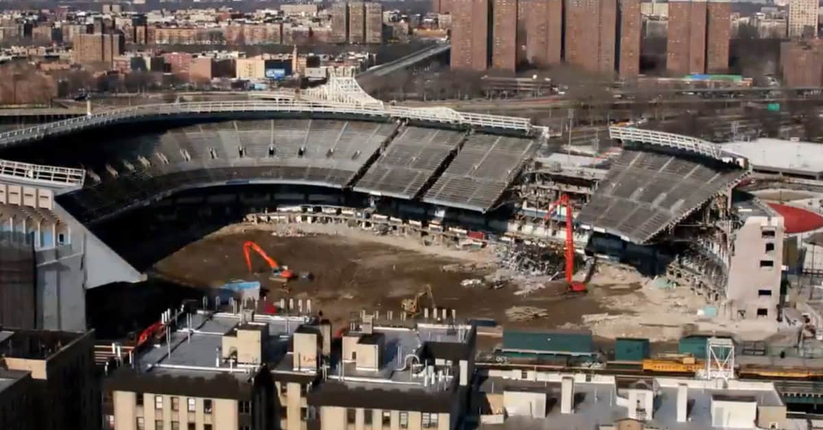 Lost Cathedrals: The Ballparks We Should Never Have Torn Down 3 Yankee Stadium Being Torn Down