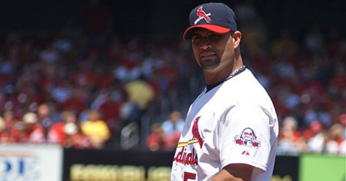 20 First Basemen With Hands Softer Than Their Bat 2 Albert Pujols