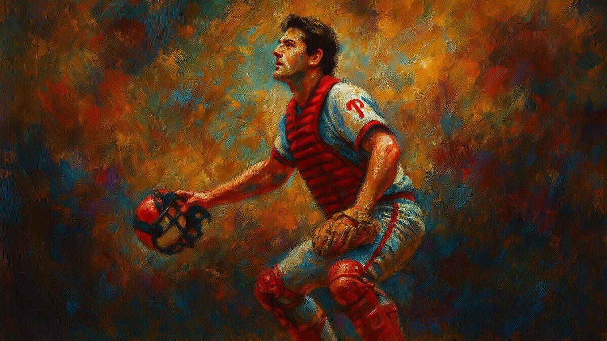 Image of Bob Boone, a Gold Glove catcher, showcasing his impressive defensive skills.