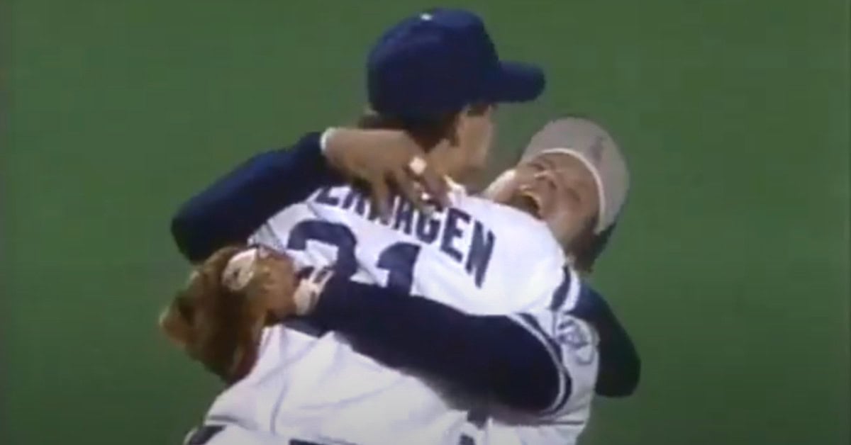Bret Saberhagen 1985 World Series Royals